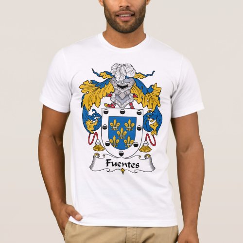 Fuentes Family Crest T_Shirt