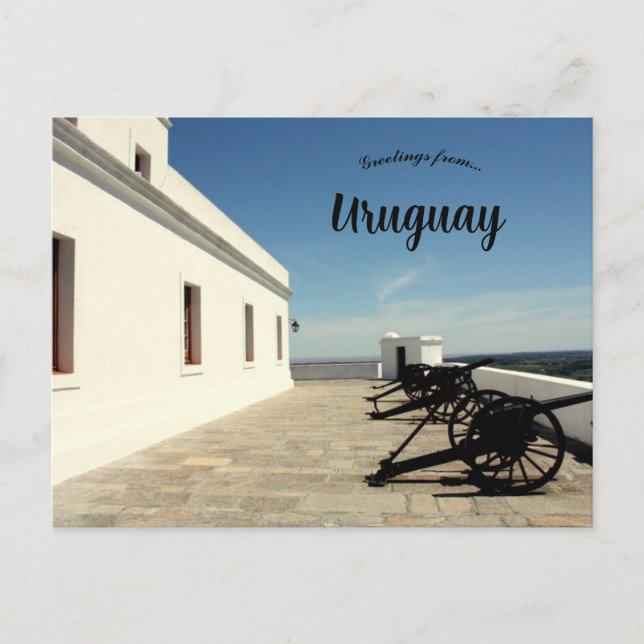 Fuerte Artigas Montevideo Uruguay Postcard (Front)
