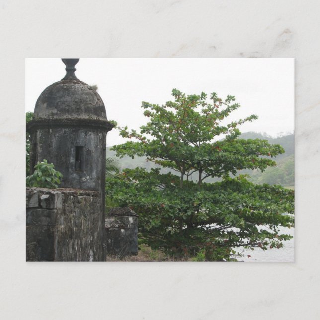 Fuerte San Fernando, Portobelo, Panama Postcard (Front)