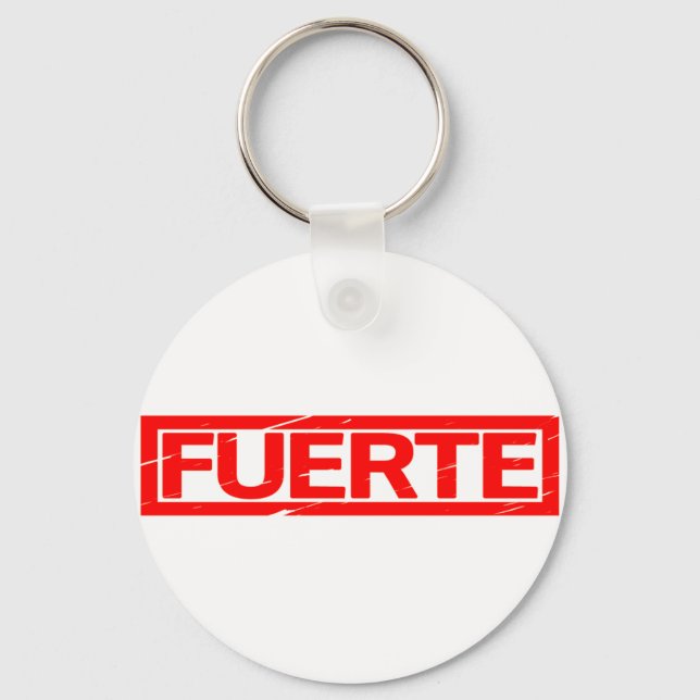 Fuerte Stamp Keychain (Front)
