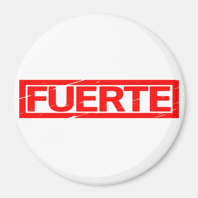 Fuerte Stamp Magnet (Front)