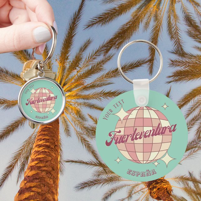 Fuerteventura España spain accessory gift  Keychain (Creator Uploaded)