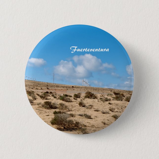 Fuerteventura Pinback Button (Front)