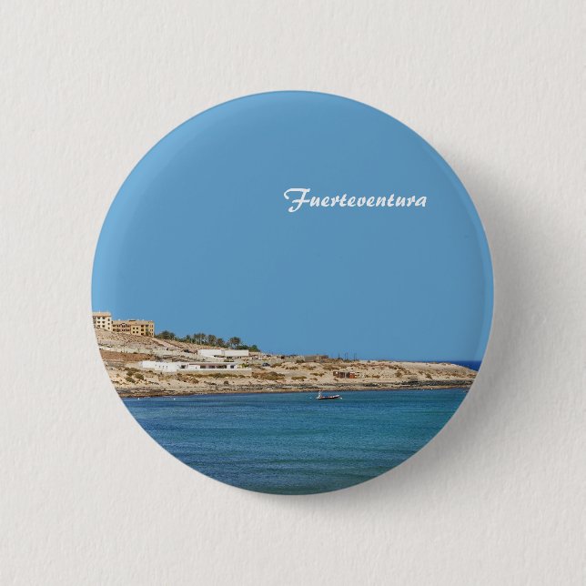Fuerteventura Pinback Button (Front)