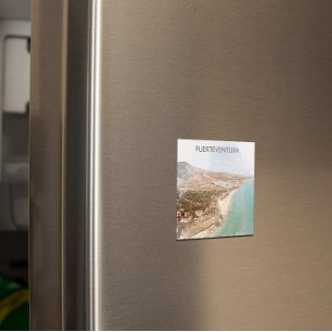 Fuerteventura Spain Canary Islands Vintage Travel Magnet