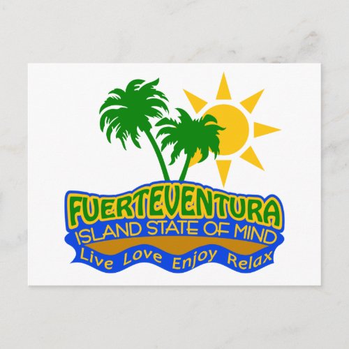 Fuerteventura State of Mind postcard