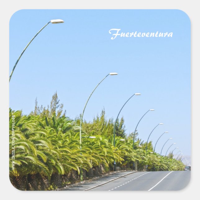 Fuerteventura Sticker (Front)