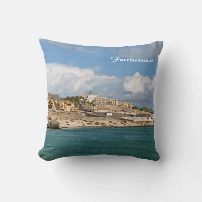 Fuerteventura Throw Pillow (Front)