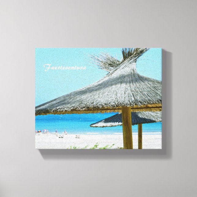 Fuerteventura Wrapped Canvas Print (Front)