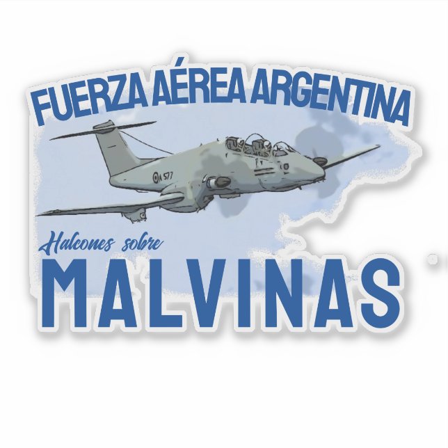 Fuerza Aérea Argentina Sticker (Front)