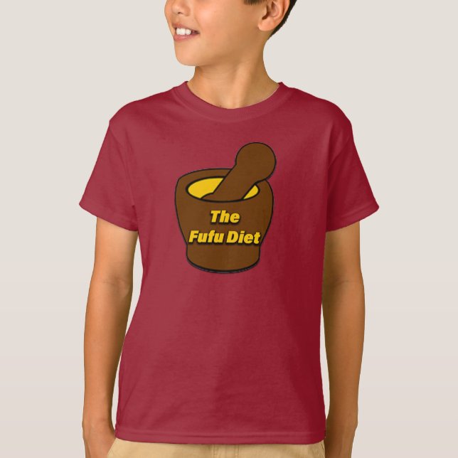 Fufu Diet Kids' Tee (Front)