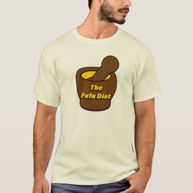 Fufu Diet Mens' Tee (Front)