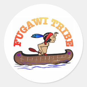 Fugawi Tribe Classic Round Sticker