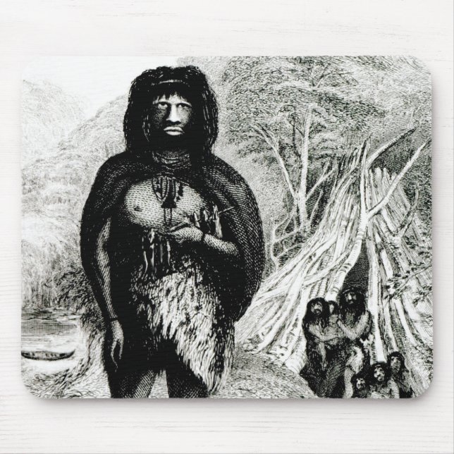 Fugian Man Mouse Pad (Front)