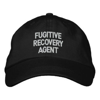 Fugitive Recovery Agent Embroidered Baseball Cap