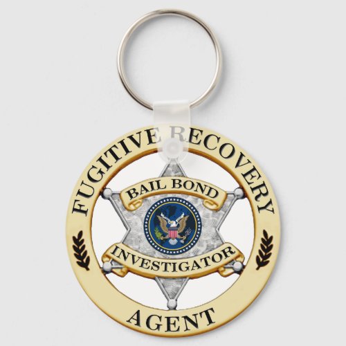 Fugitive Recovery Agent Keychain