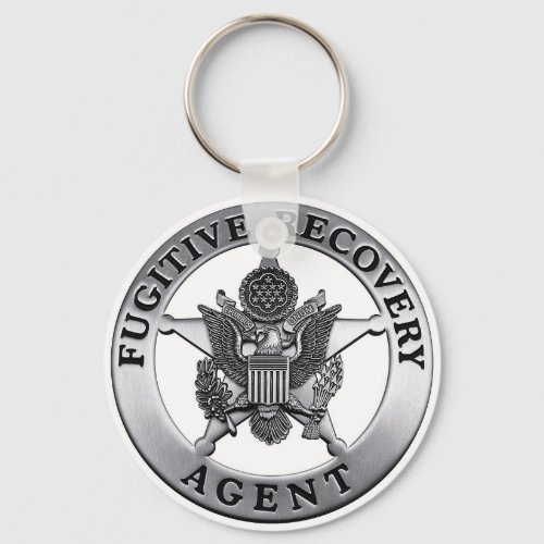 FUGITIVE RECOVERY AGENT KEYCHAIN
