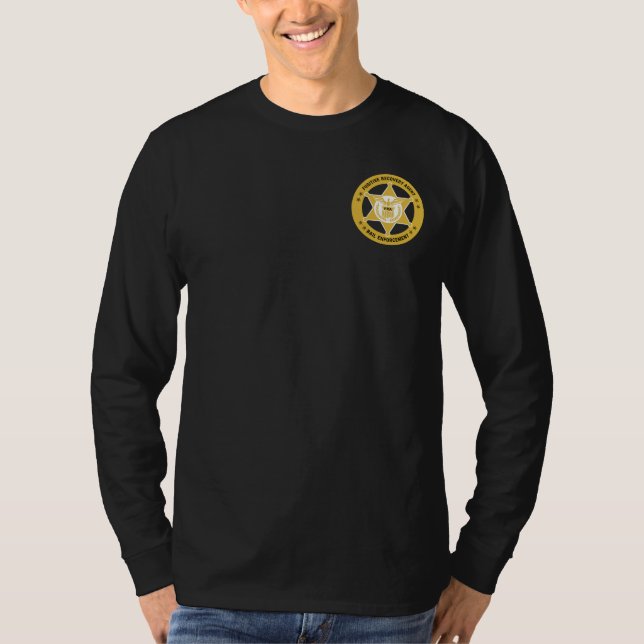 FUGITIVE RECOVERY & BAIL ENFORCEMENT AGENT T-Shirt (Front)