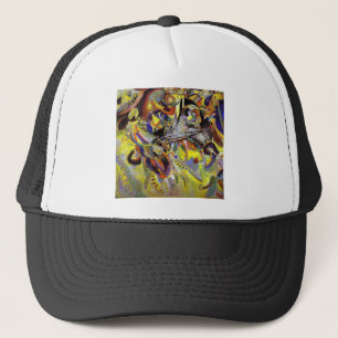 Fugue Abstract Painting by Kandinsky Trucker Hat