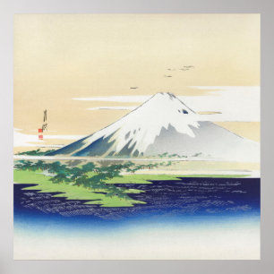 Fuji by Ogata Gekko (1900–1910) Poster