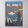 Fuji-Hakone-Izu National Park Japan Art Vintage Poster