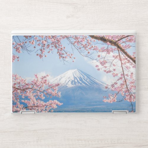 Fuji Mountain  Kawaguchiko Lake  Spring In Japan HP Laptop Skin