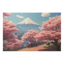 Fuji Sakura, Japanese Blossom Art
