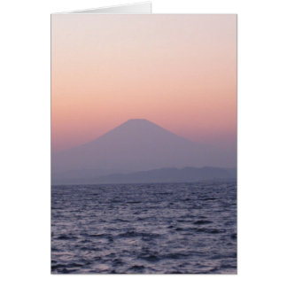 Fuji-san-sunset-blank Cards