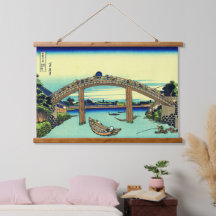 Fuji Under Mannen Bridge at Fukagawa Hokusai