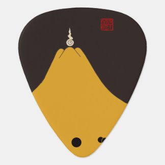 Fujigoshinkamonkurokirasya-Jinbaori Guitar Pick