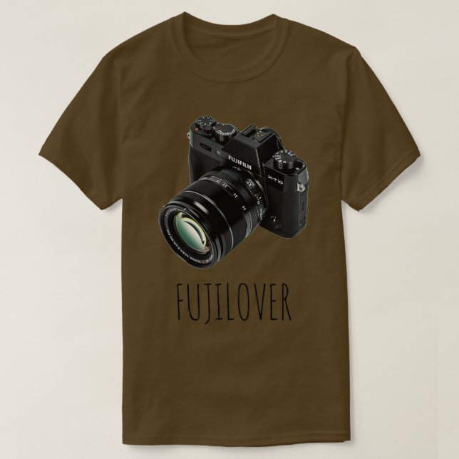 FUJILOVER  PHOTOGRAPHER  PHOTOGRAPHY  T-Shirt (Design Front)