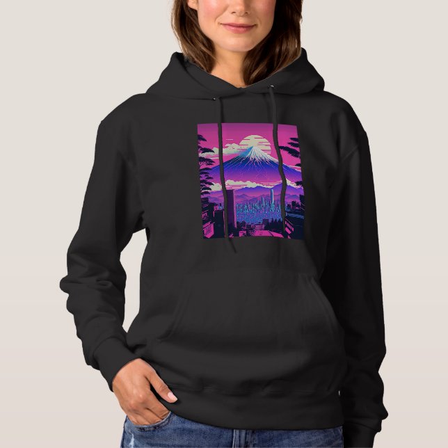 Fujisan Landscape Tokyo Hoodie (Front)