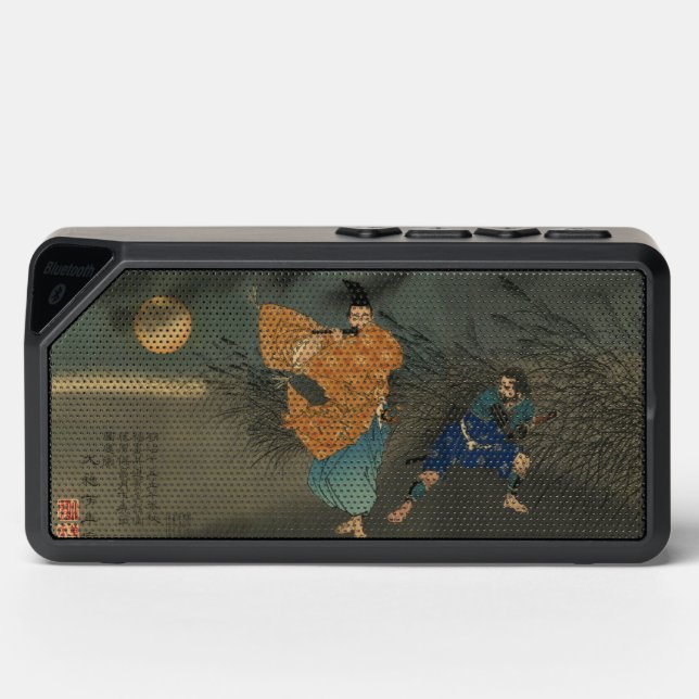 Fujiwara no Yasumasa Plays Flute By Moonlight Bluetooth Speaker (Front)