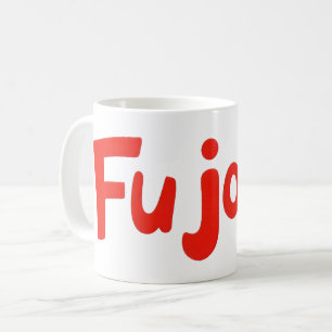 Fujoshi Red Fan Slogan Coffee Mug
