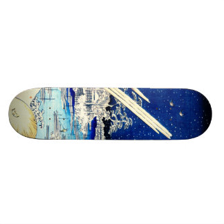 Fukagawa Lumberyard 1856 Skateboard Deck