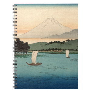 Fukeiga 4 - Ukiyo-e Vintage Japanese Notebook