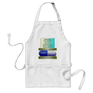 Fukitol, job sucks, over worked, no worries, adult apron