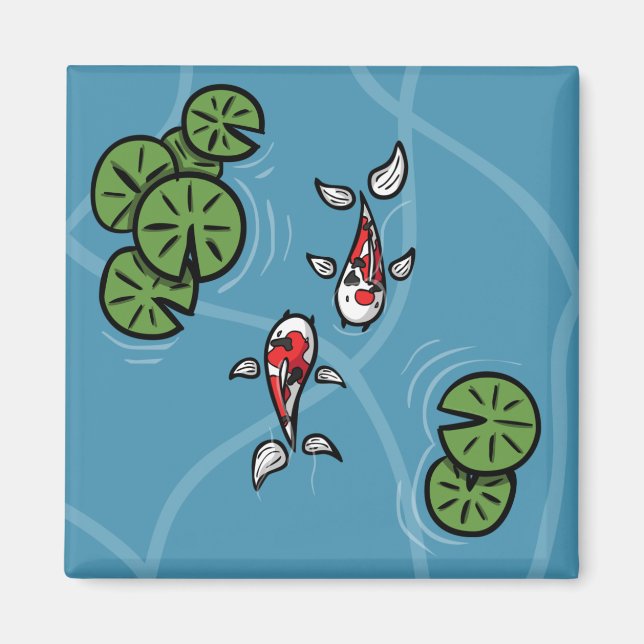 Fuku and Heiwa Magnet (Front)