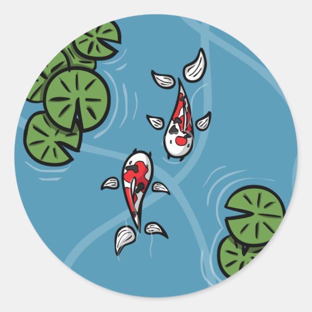 Fuku and Heiwa Sticker (Front)