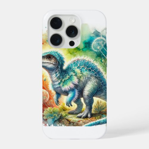 Fukuisaurus 290624AREF121 _ Watercolor iPhone 15 Pro Case