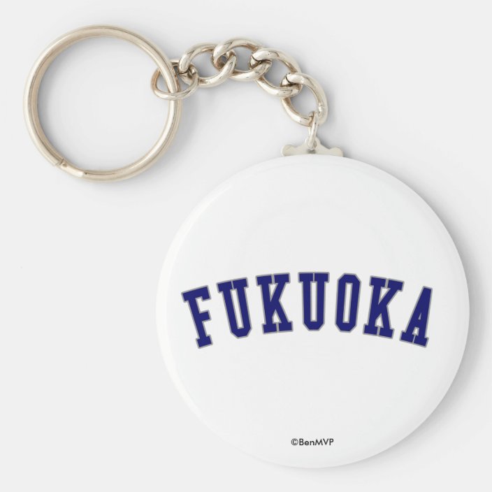 Fukuoka Keychain