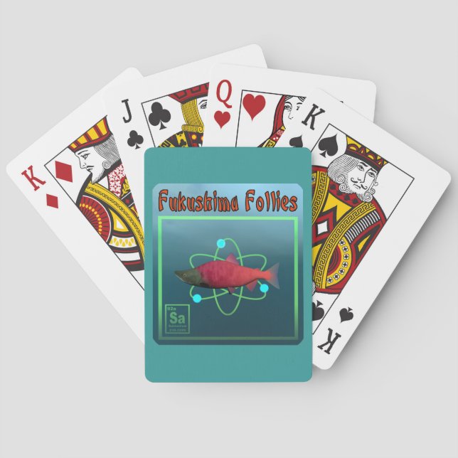 Fukushima Follies Poker Cards (Back)