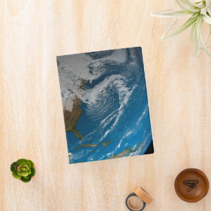 Ful Earth With Simulated Clouds Over North America Mini Binder