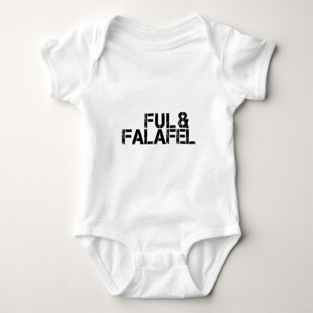 Ful & Falafel Baby Bodysuit (Front)