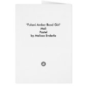 Fulani Amber Bead Girl (Back)