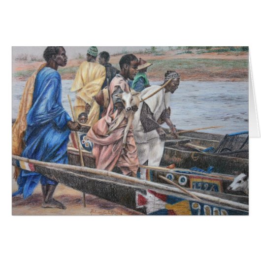 Fulani Cattle Herders Cards (Front Horizontal)