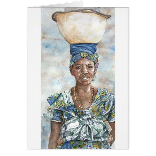 Fulani Milk Seller Cards (Front)