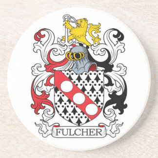 Fulcher Family Crest Coaster