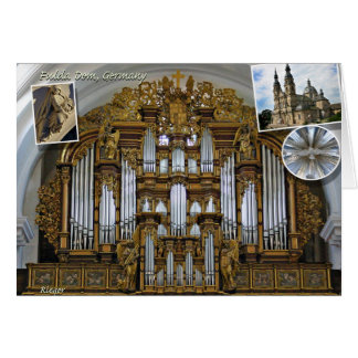 Fulda Cathedral organ Cards