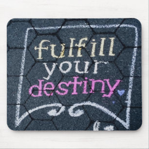 Fulfill Your Destiny Motivational Love Mouse Pad
